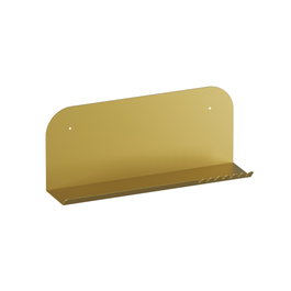 Hanah Home Estantería de Pared de Metal Dorado